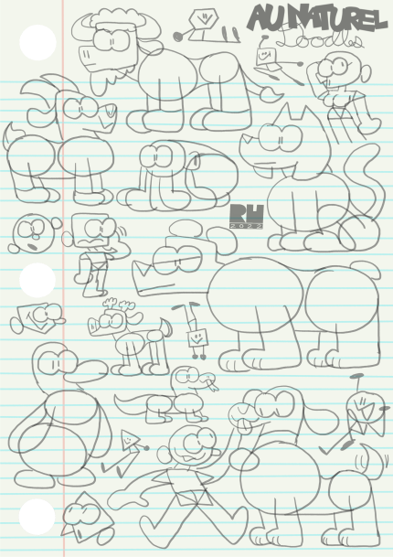 Au Naturel Doodles #0022