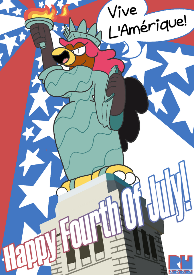 Anthro Lady Liberity