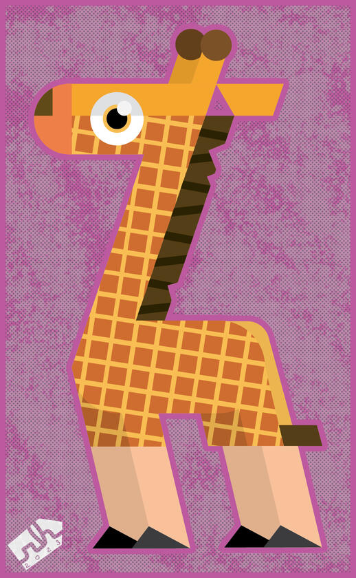 A Giraffe In These Hard, Hard Times