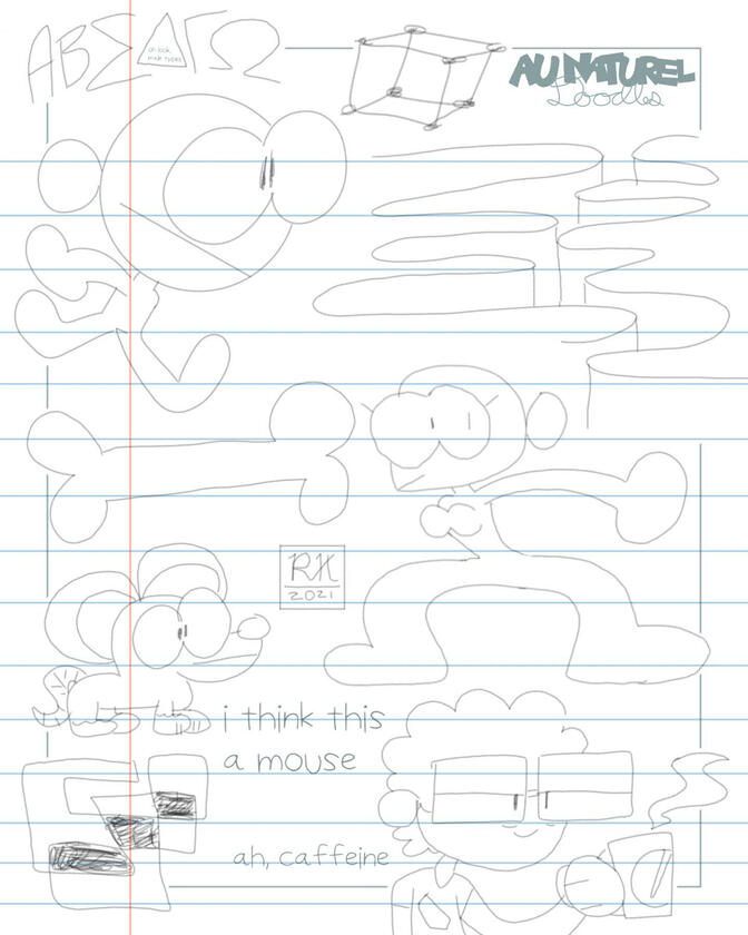 Au Naturel Doodles #0010