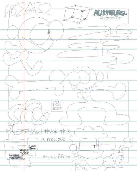 Au Naturel Doodles #0010