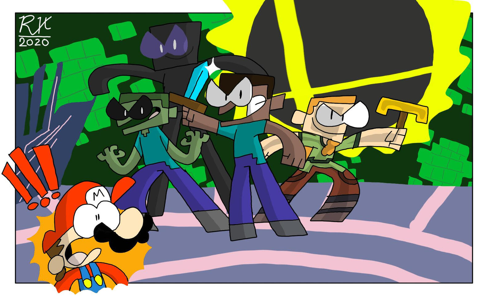 Let's-A-Go Boys (Steve In Smash)